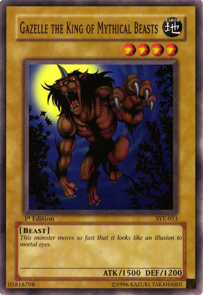 Gazelle the King of Mythical Beasts [SYE-013] Common Yu-Gi-Oh!