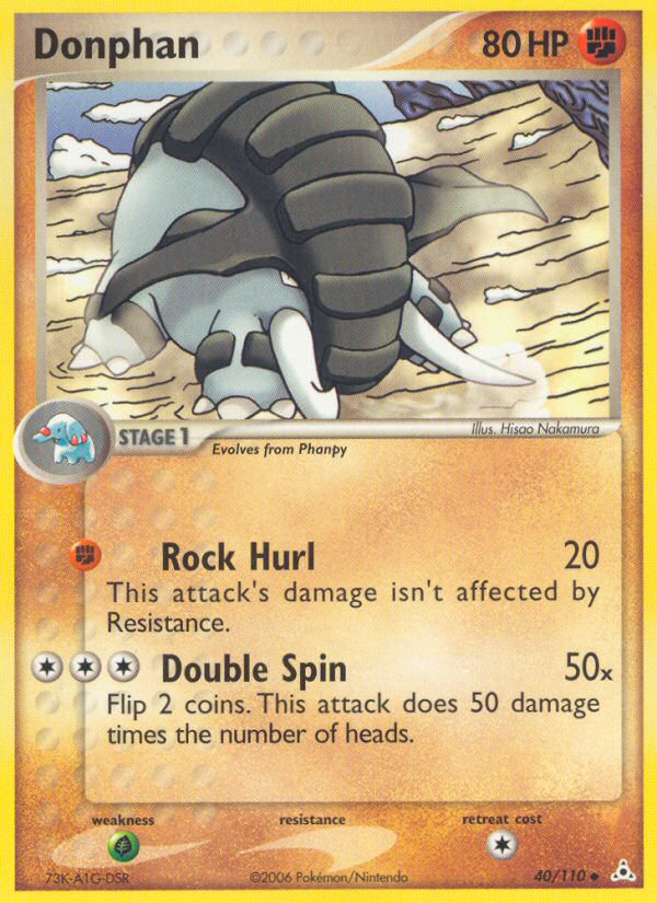 Donphan (40/110) [EX: Holon Phantoms] Pokémon