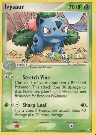 Ivysaur (35/100) (Prerelease Promo) [Nintendo: Black Star Promos] Pokémon