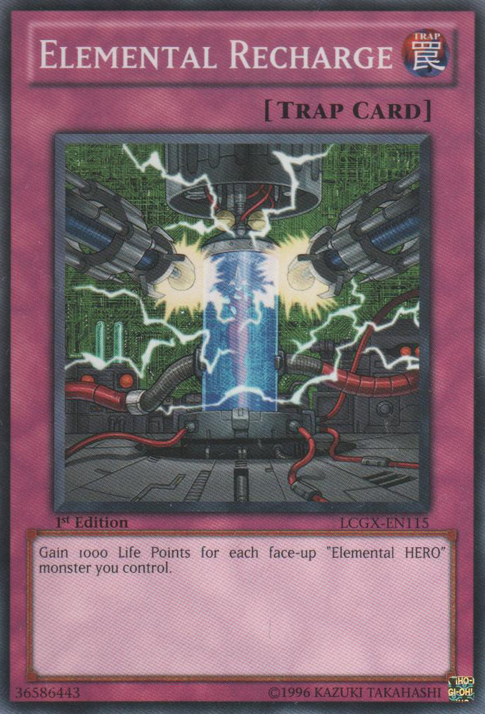 Elemental Recharge [LCGX-EN115] Common Yu-Gi-Oh!