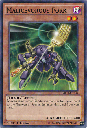 Malicevorous Fork [MP14-EN128] Common Yu-Gi-Oh!