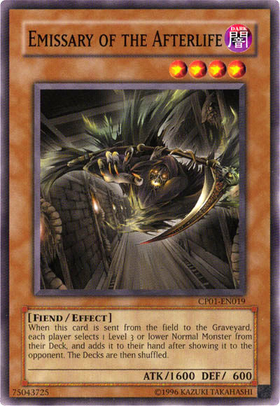 Emissary of the Afterlife [CP01-EN019] Common Yu-Gi-Oh!