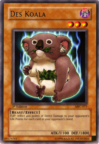 Des Koala [MFC-077] Rare Yu-Gi-Oh!