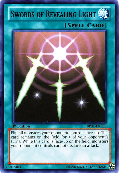 Swords of Revealing Light [BP01-EN033] Rare Yu-Gi-Oh!
