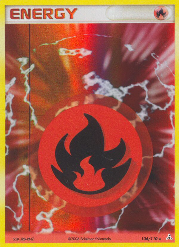 Fire Energy (106/110) [EX: Holon Phantoms] Pokémon
