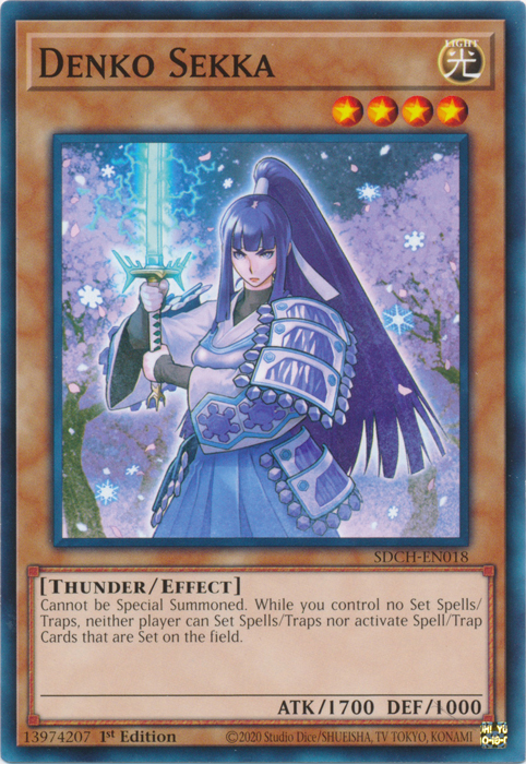 Denko Sekka [SDCH-EN018] Common Yu-Gi-Oh!
