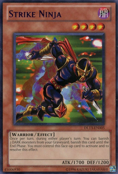 Strike Ninja (Purple) [DL13-EN005] Rare Yu-Gi-Oh!