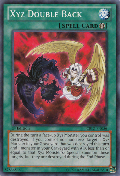 Xyz Double Back [CBLZ-EN056] Common Yu-Gi-Oh!