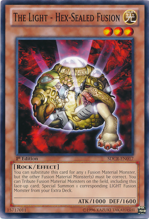 The Light - Hex-Sealed Fusion [SDCR-EN017] Common Yu-Gi-Oh!