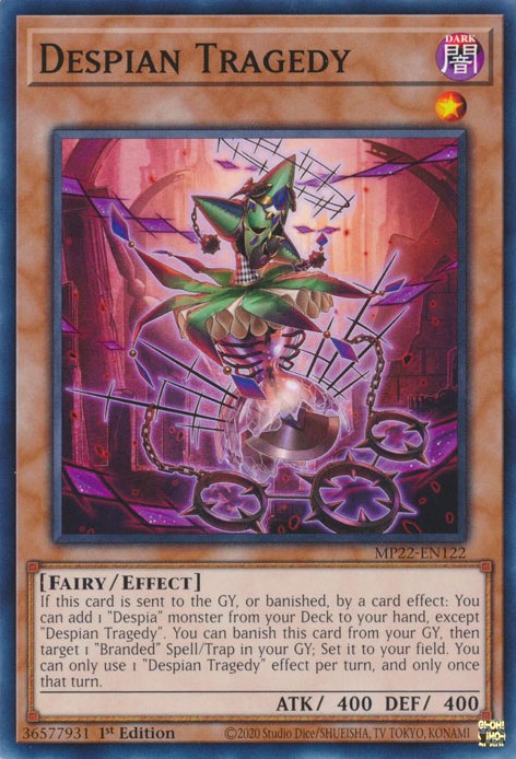 Despian Tragedy [MP22-EN122] Common Yu-Gi-Oh!