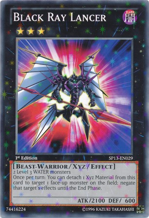 Black Ray Lancer [SP13-EN029] Starfoil Rare Yu-Gi-Oh!