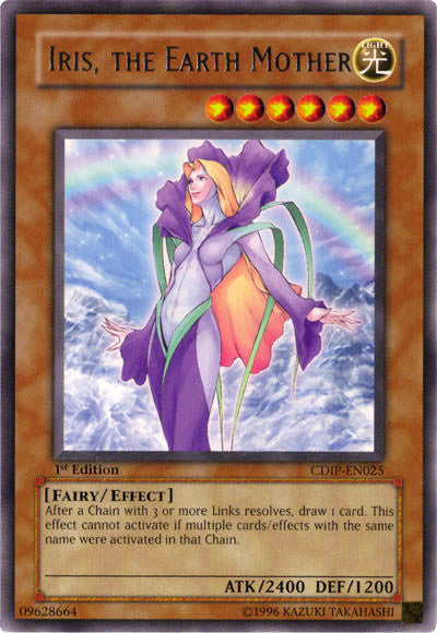 Iris, the Earth Mother [CDIP-EN025] Rare Yu-Gi-Oh!