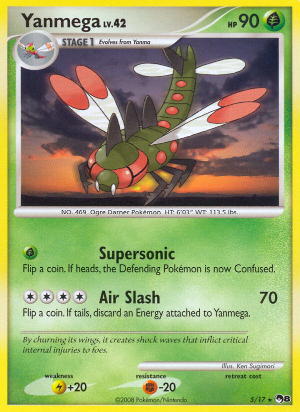 Yanmega (5/17) [POP Series 8] Pokémon