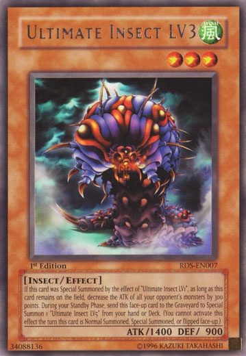Ultimate Insect LV3 [RDS-EN007] Rare Yu-Gi-Oh!