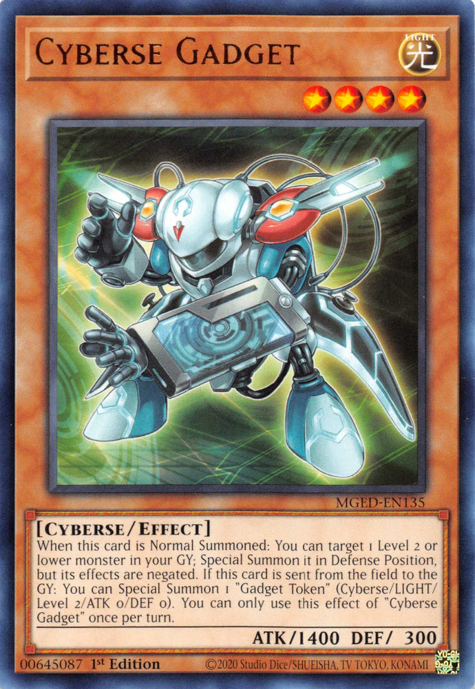 Cyberse Gadget [MGED-EN135] Rare Yu-Gi-Oh!