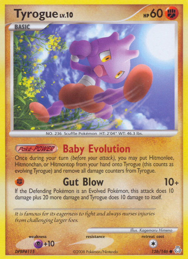 Tyrogue (126/146) [Diamond & Pearl: Legends Awakened] Pokémon