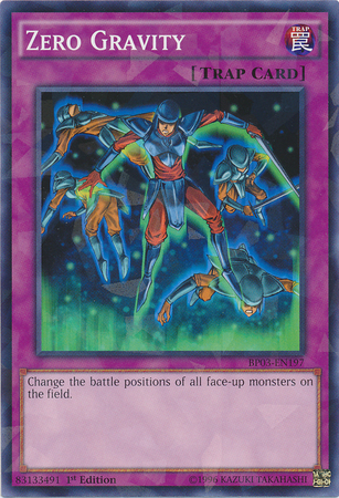 Zero Gravity [BP03-EN197] Shatterfoil Rare Yu-Gi-Oh!