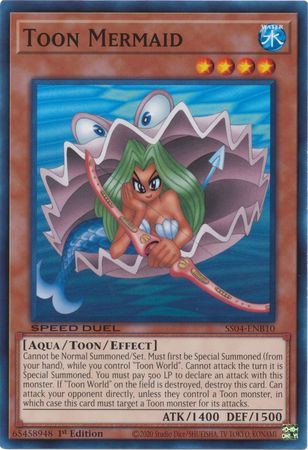 Toon Mermaid [SS04-ENB10] Common Yu-Gi-Oh!