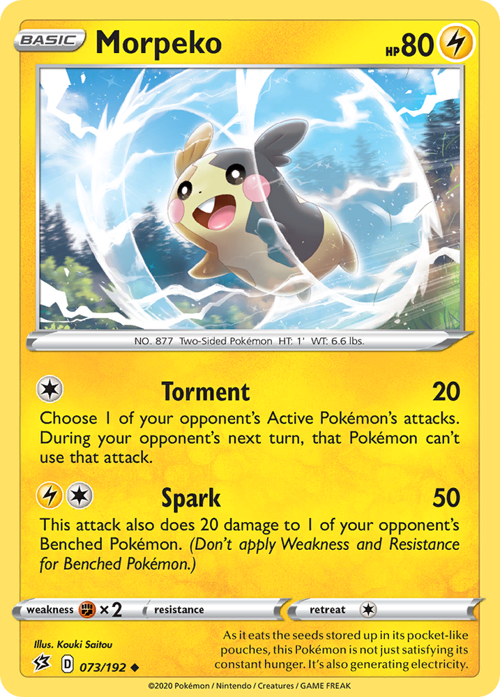 Morpeko (073/192) [Sword & Shield: Rebel Clash] Pokémon