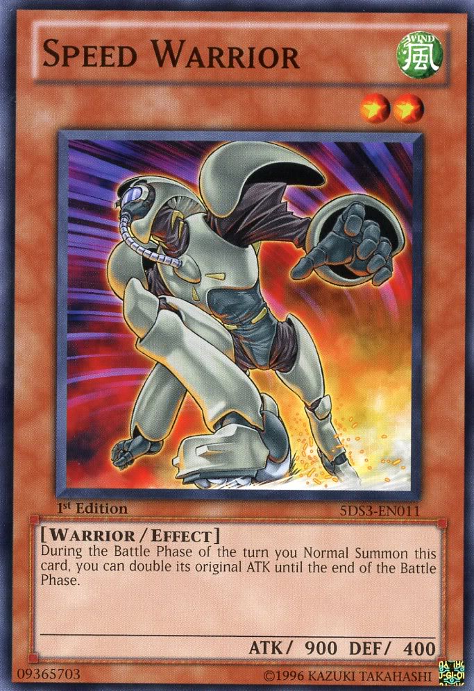 Speed Warrior [5DS3-EN011] Common Yu-Gi-Oh!