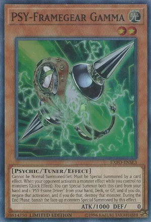 PSY-Framegear Gamma [EXFO-ENSE3] Super Rare Yu-Gi-Oh!