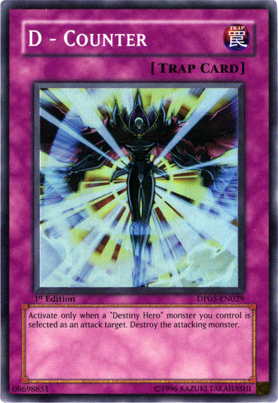 D - Counter [DP05-EN029] Super Rare Yu-Gi-Oh!