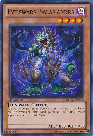 Evilswarm Salamandra [BPW2-EN058] Common Yu-Gi-Oh!