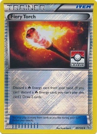 Fiery Torch (89/106) (League Promo) [XY: Flashfire] Pokémon