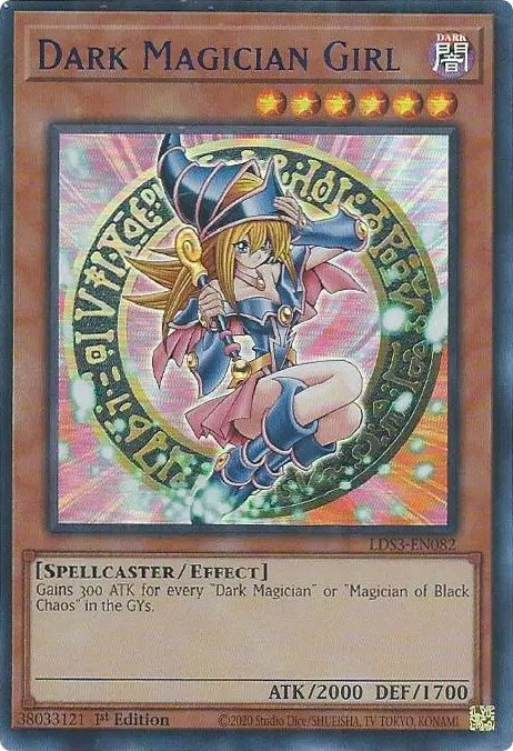 Dark Magician Girl (Blue) [LDS3-EN082] Ultra Rare Yu-Gi-Oh!