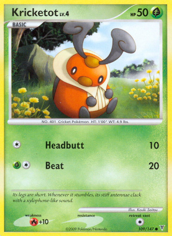 Kricketot (109/147) [Platinum: Supreme Victors] Pokémon