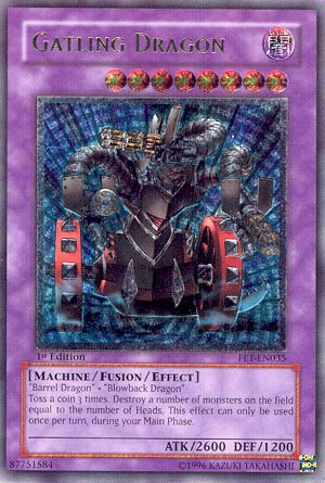 Gatling Dragon [FET-EN035] Ultimate Rare Yu-Gi-Oh!