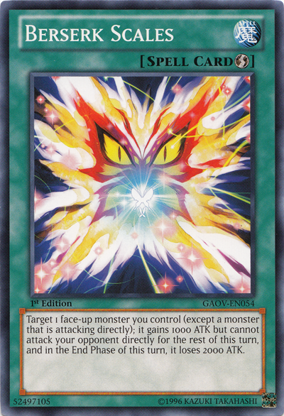 Berserk Scales [GAOV-EN054] Common Yu-Gi-Oh!