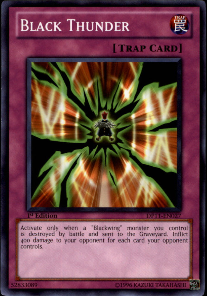 Black Thunder [DP11-EN027] Common Yu-Gi-Oh!