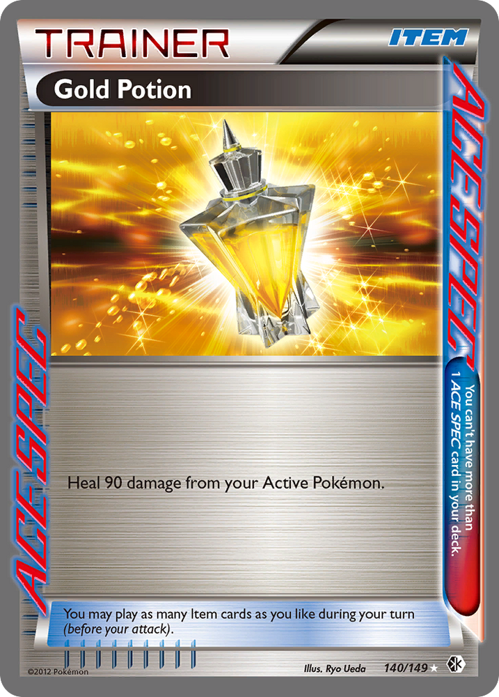 Gold Potion (140/149) [Black & White: Boundaries Crossed] Pokémon
