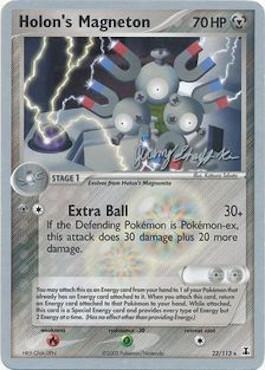 Holon's Magneton (22/113) (Rambolt - Jeremy Scharff-Kim) [World Championships 2007] Pokémon