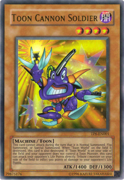 Toon Cannon Soldier [TP6-EN001] Ultra Rare Yu-Gi-Oh!