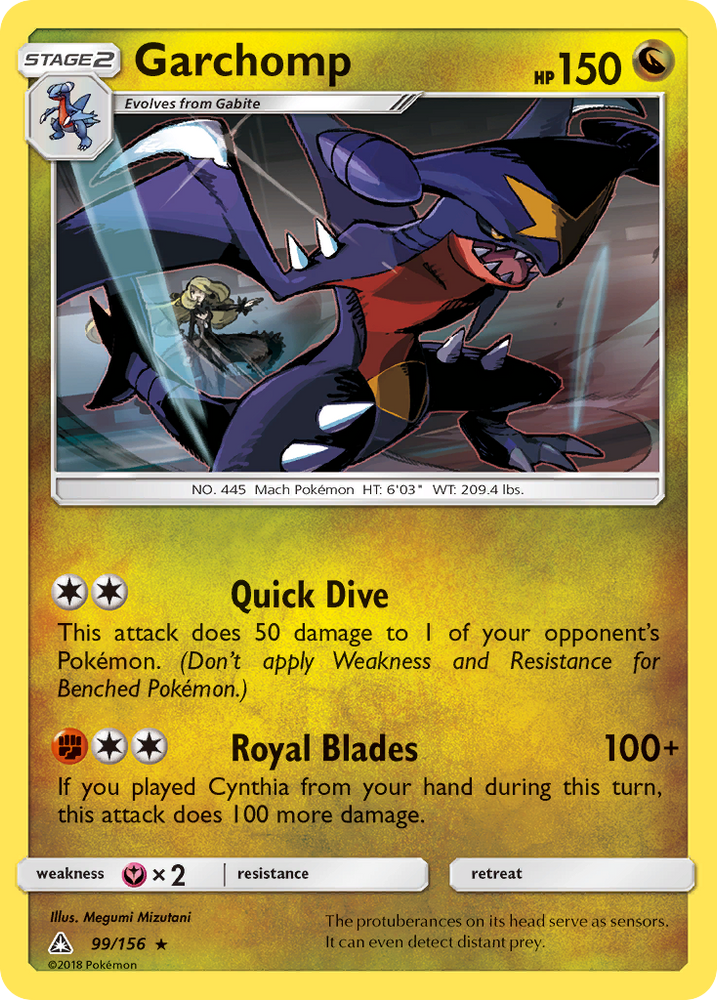 Garchomp (99/156) [Sun & Moon: Ultra Prism] Pokémon