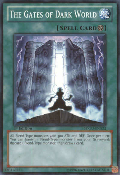 The Gates of Dark World [SDGU-EN023] Common Yu-Gi-Oh!