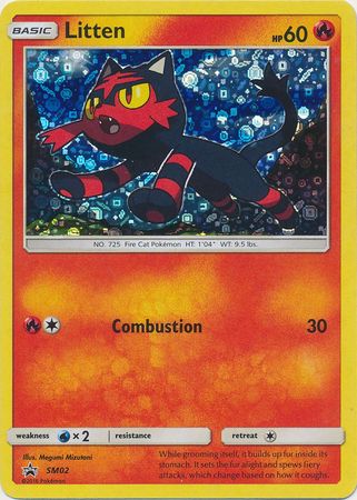 Litten (SM02) (General Mills Promo) [Sun & Moon: Black Star Promos] Pokémon