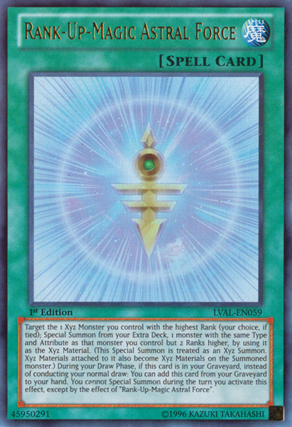 Rank-Up-Magic Astral Force [LVAL-EN059] Ultra Rare Yu-Gi-Oh!