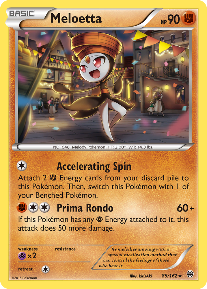 Meloetta (85/162) [XY: BREAKthrough] Pokémon