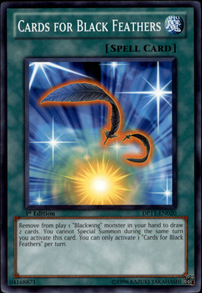 Cards for Black Feathers [DP11-EN020] Common Yu-Gi-Oh!