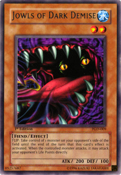Jowls of Dark Demise [PGD-009] Rare Yu-Gi-Oh!