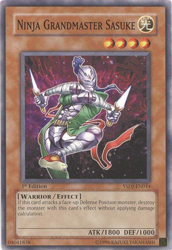 Ninja Grandmaster Sasuke [YSDJ-EN014] Common Yu-Gi-Oh!
