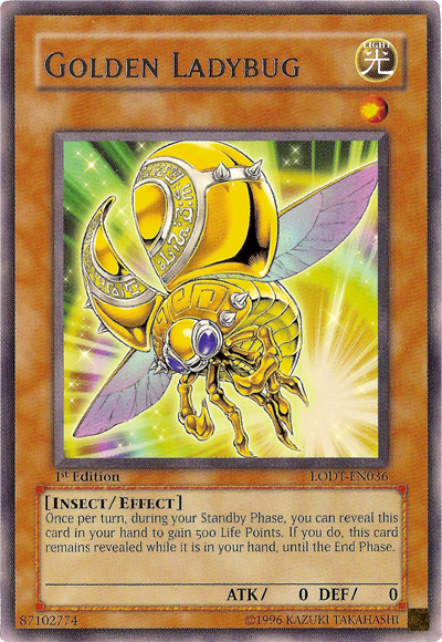 Golden Ladybug [LODT-EN036] Rare Yu-Gi-Oh!