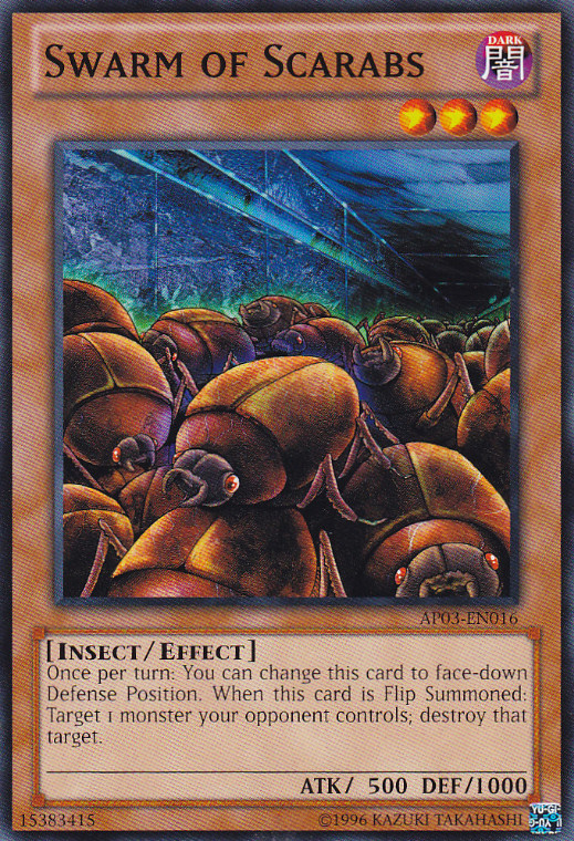 Swarm of Scarabs [AP03-EN016] Common Yu-Gi-Oh!