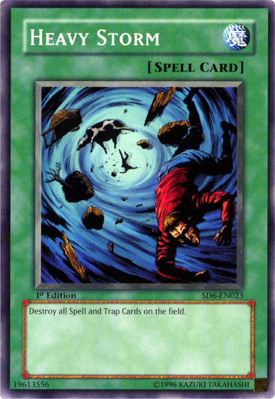 Heavy Storm [SD6-EN023] Common Yu-Gi-Oh!