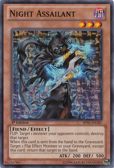 Night Assailant [BP01-EN187] Common Yu-Gi-Oh!
