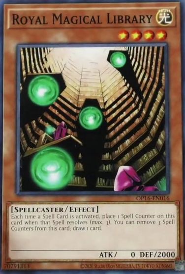 Royal Magical Library [OP16-EN016] Common Yu-Gi-Oh!