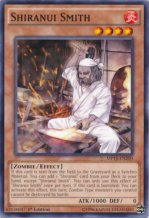 Shiranui Smith [MP16-EN200] Common Yu-Gi-Oh!